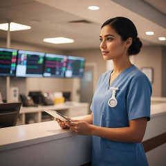 Silicone Nurse Watch