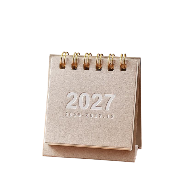 Small Desk Calendar