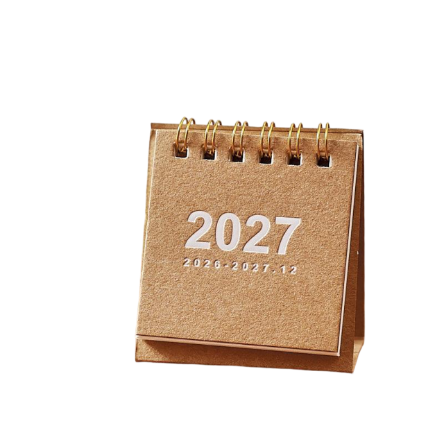 Small Desk Calendar