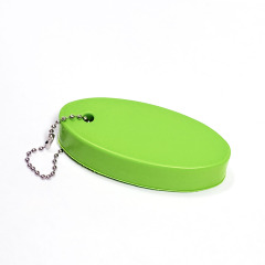 Soft Oval Floating Keychain