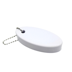 Soft Oval Floating Keychain