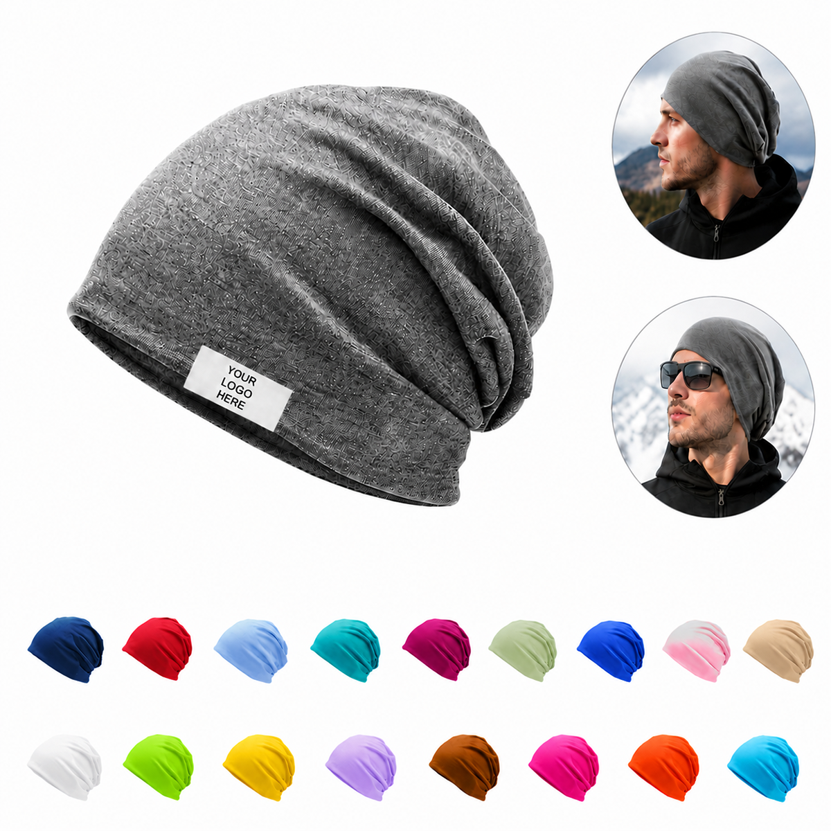Soft Stretch Knit Cap