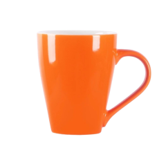 Solid Color Glazed Ceramic Mug with Custom Logo