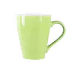 Solid Color Glazed Ceramic Mug with Custom Logo