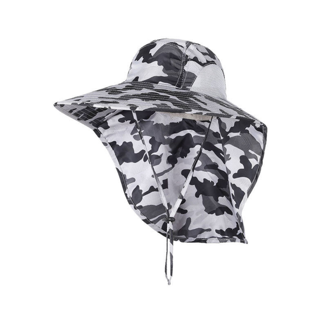 Sun Protection Fishing Cap With Neck Flap