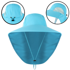 Sun Protection Fishing Cap With Neck Flap
