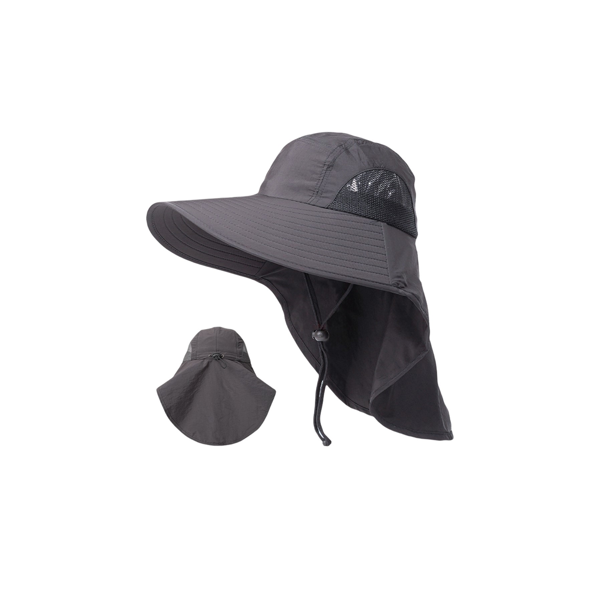 Sun Protection Fishing Cap With Neck Flap