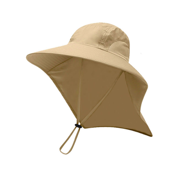 Sun Protection Fishing Cap With Neck Flap