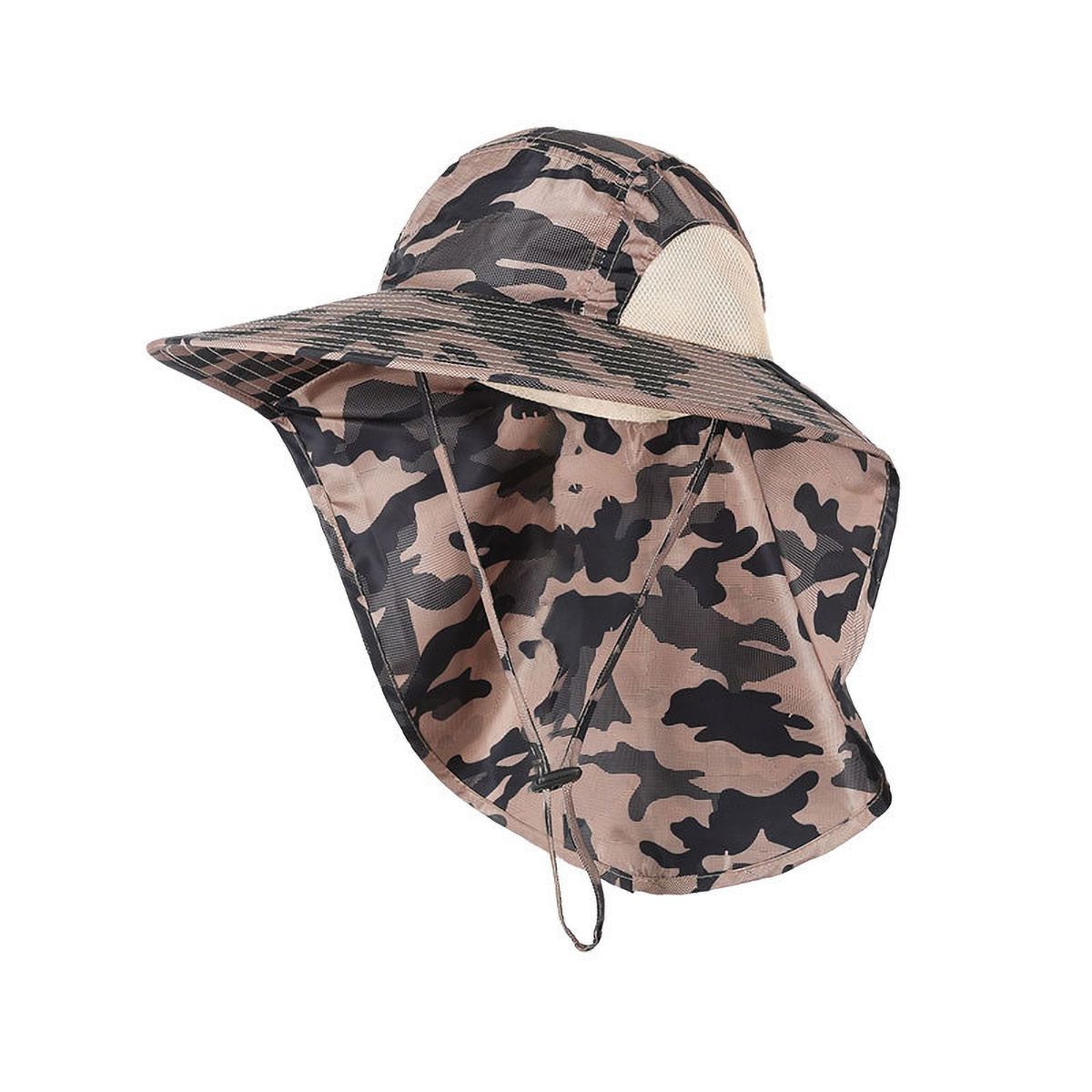Sun Protection Fishing Cap With Neck Flap