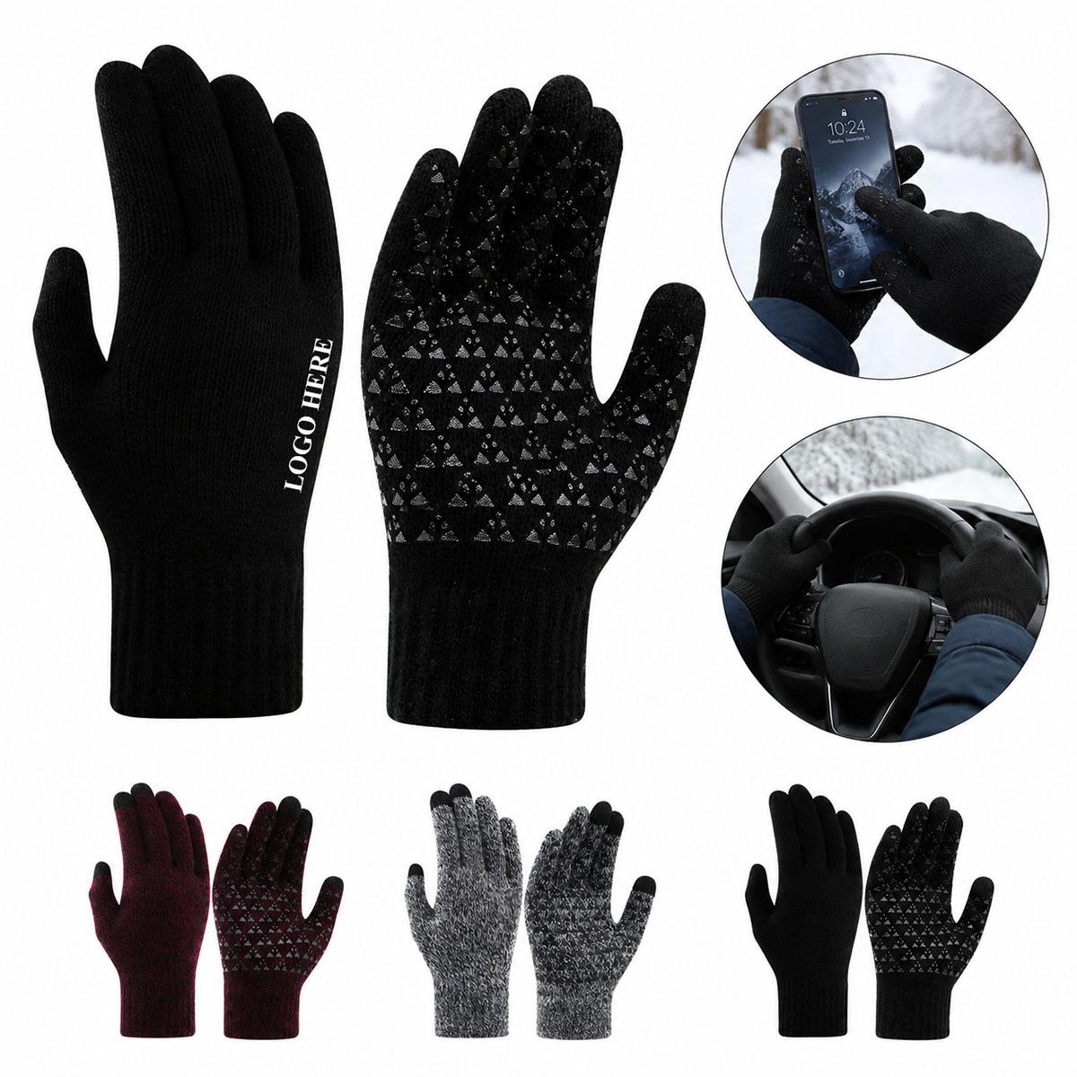 Touchscreen Warm Gloves