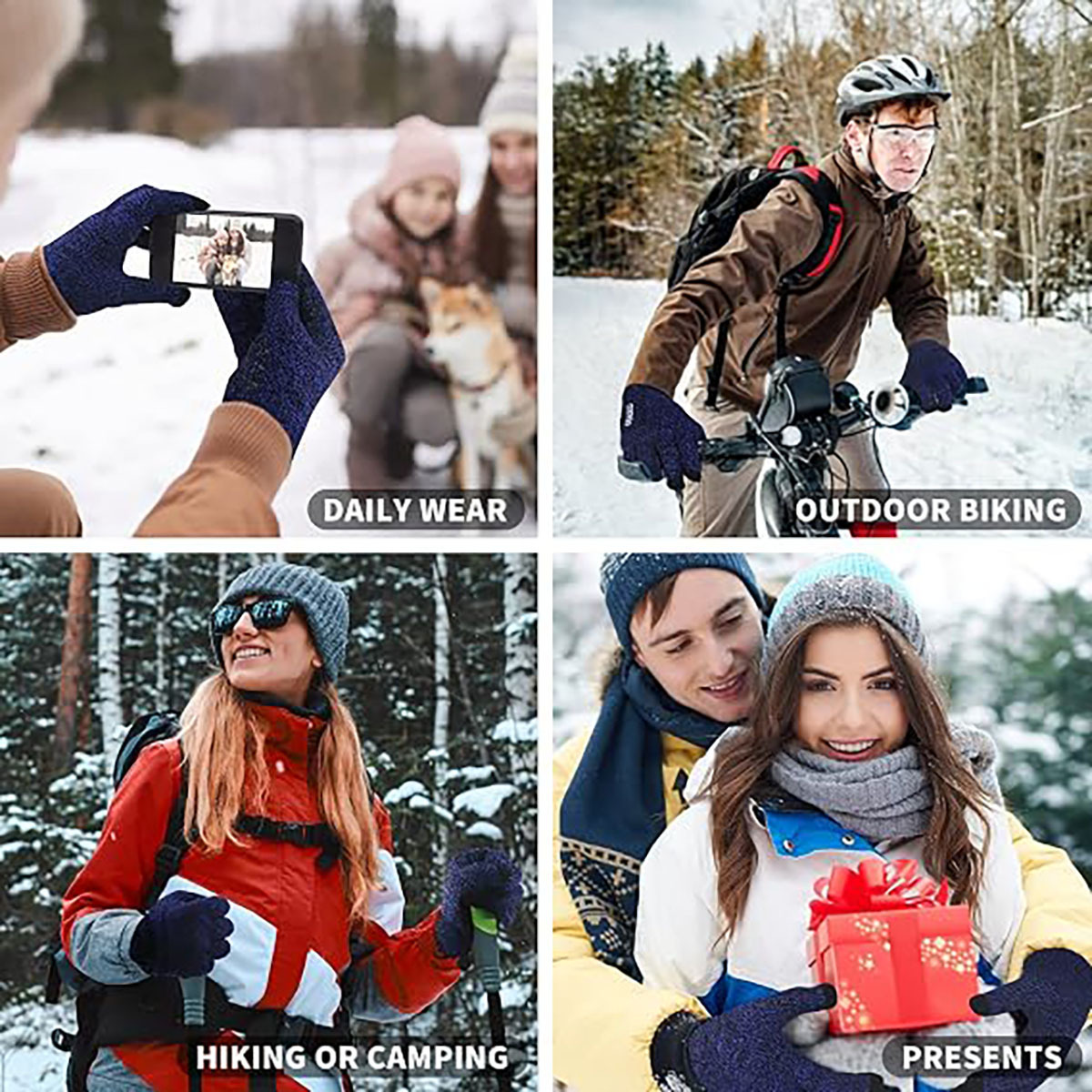 Touchscreen Warm Gloves