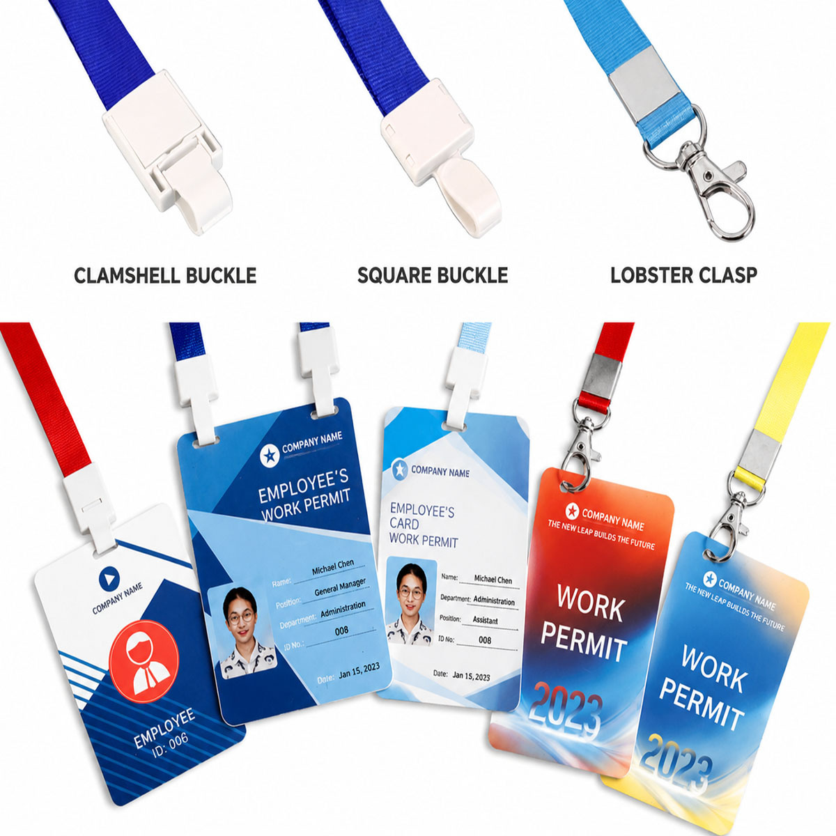 Volunteer Lanyard With PVC Badge Holder