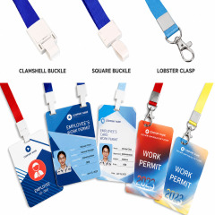 Volunteer Lanyard With PVC Badge Holder