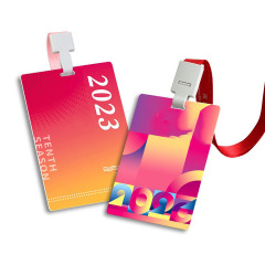 Volunteer Lanyard With PVC Badge Holder