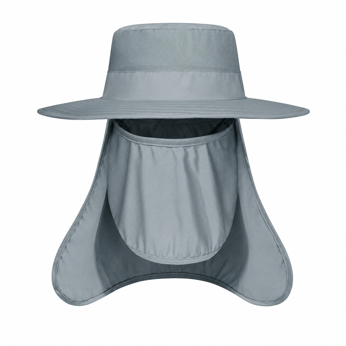 Wide Brim Mesh Sun Hat