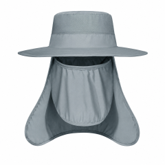 Wide Brim Mesh Sun Hat