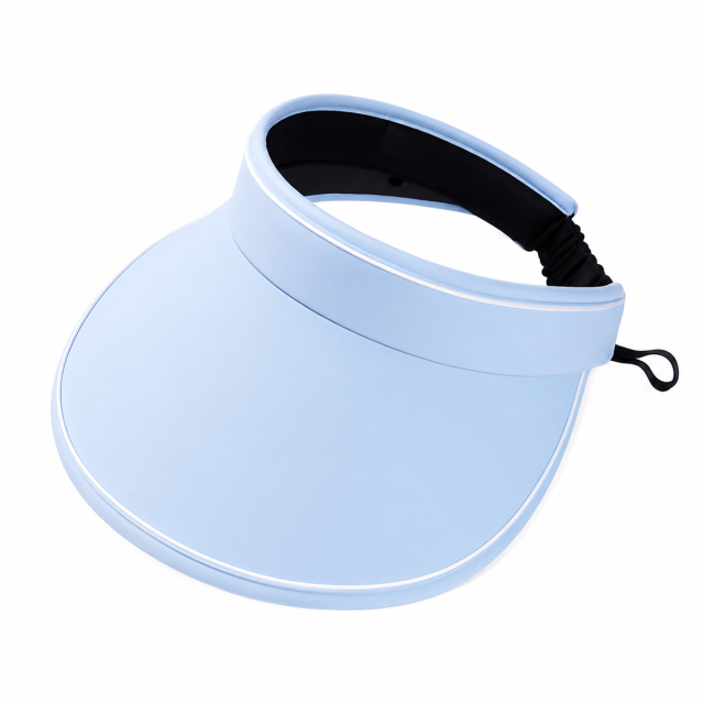 Wide Brim UV Visor Cap