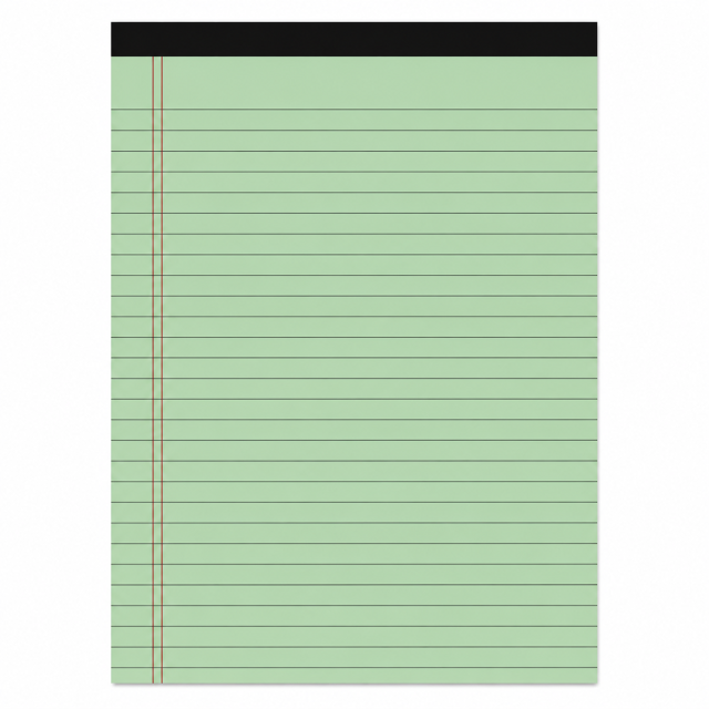 Wide Ruled Colored Legal Pads 50 Sheets