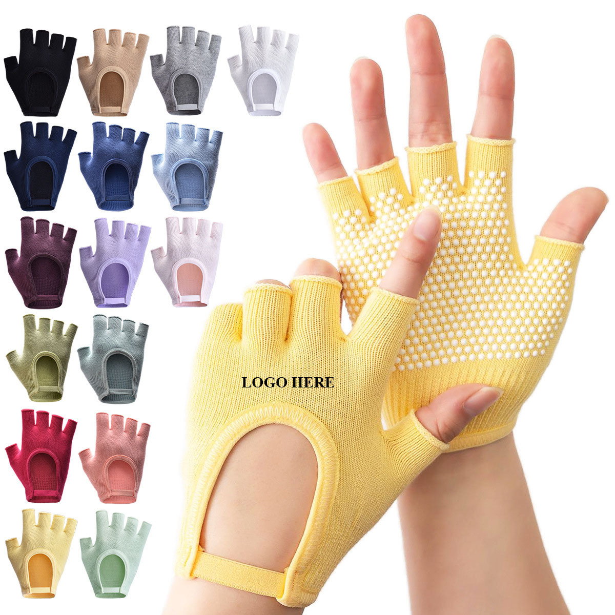 Women's Yoga Pilates Gloves