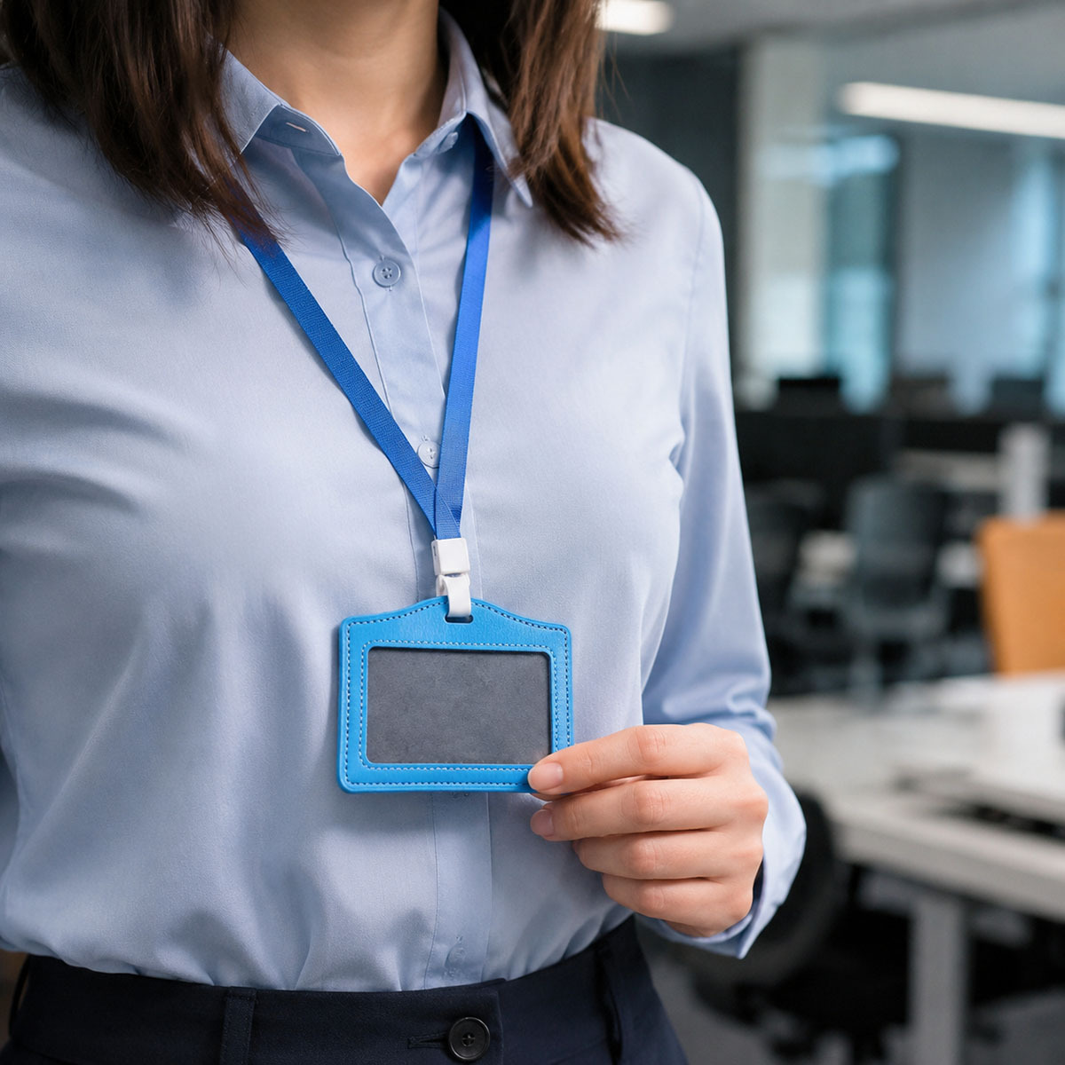 Work Badge Holder Lanyard