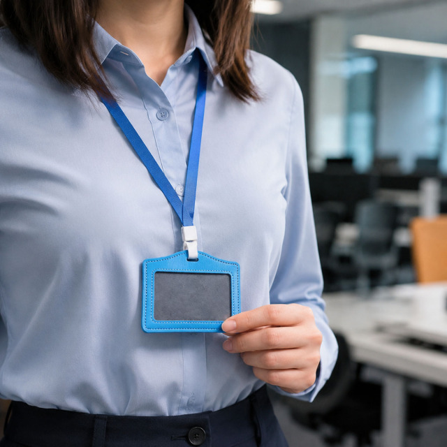 Work Badge Holder Lanyard