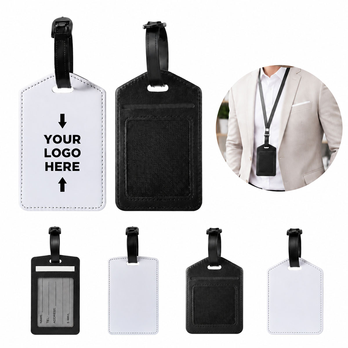 Work Id Card Holder Lanyard