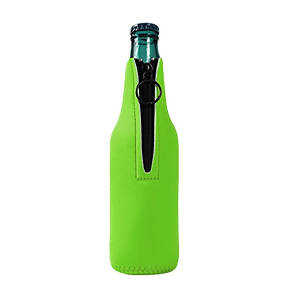 12 Oz Neoprene Zipper Bottle Sleeve