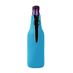 12 Oz Neoprene Zipper Bottle Sleeve