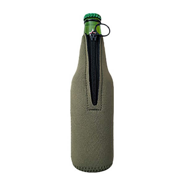 12 Oz Neoprene Zipper Bottle Sleeve