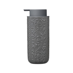 16 Oz Embossed Ceramic Lotion Dispenser