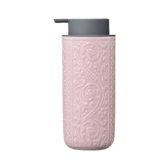16 Oz Embossed Ceramic Lotion Dispenser