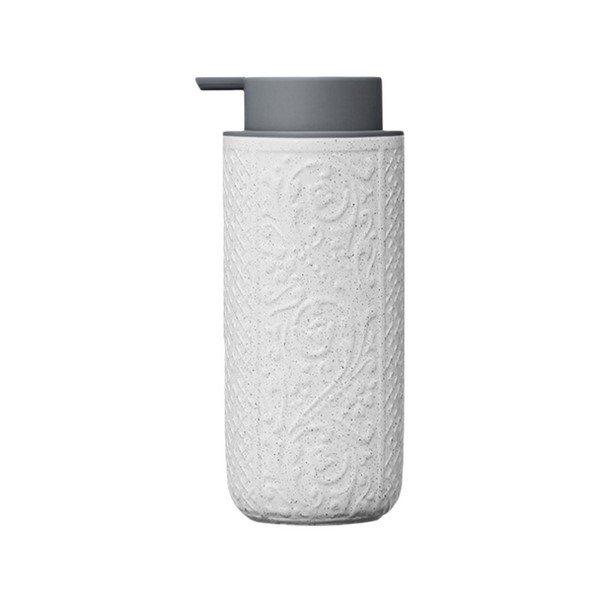 16 Oz Embossed Ceramic Lotion Dispenser