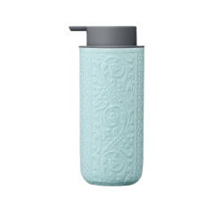 16 Oz Embossed Ceramic Lotion Dispenser