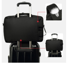 17 Inch Travel Backpack with Shoe Compartment