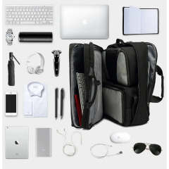 17 Inch Travel Backpack with Shoe Compartment