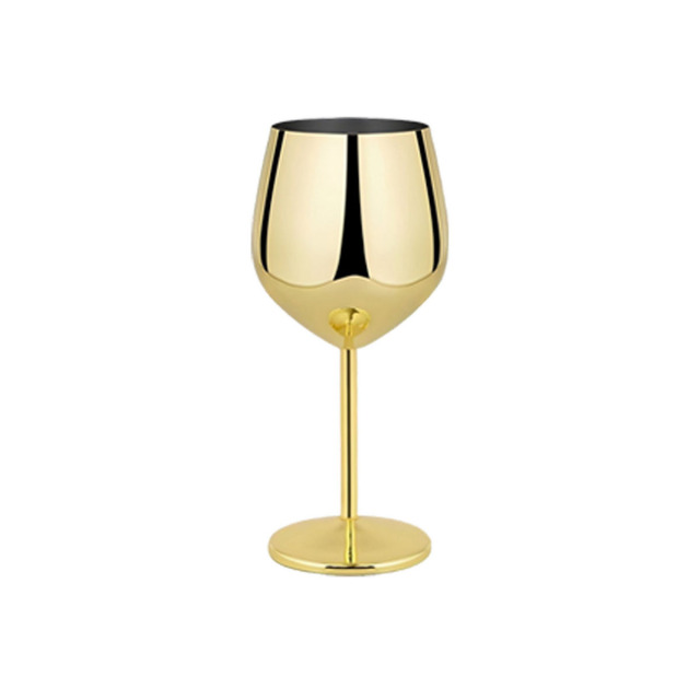 18 oz Stainless Steel Wine Glass