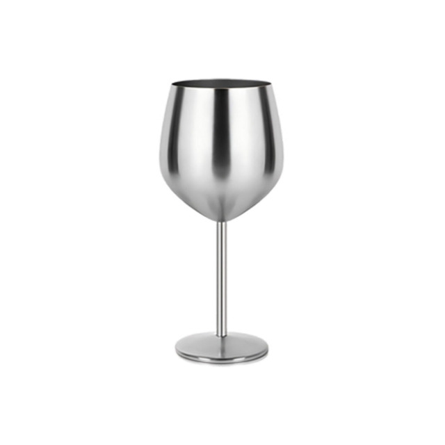 18 oz Stainless Steel Wine Glass