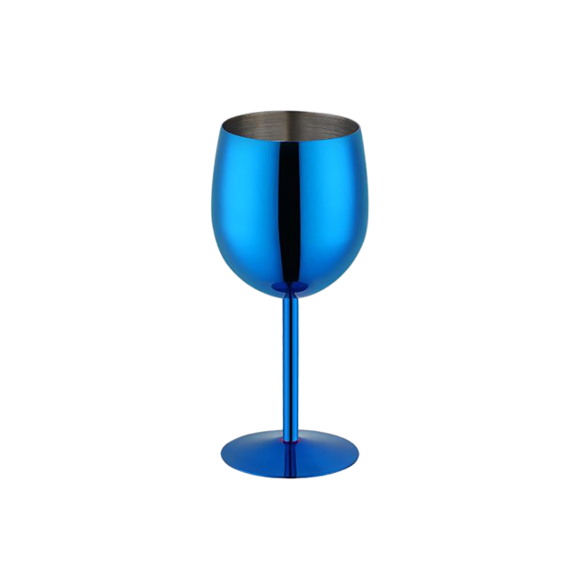 18 oz Stainless Steel Wine Glass