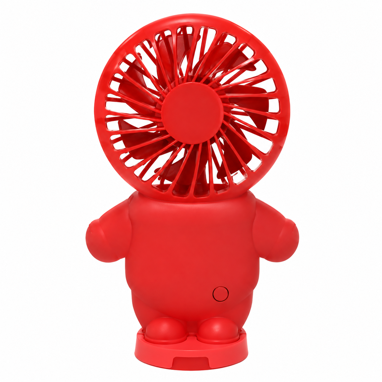 2-In-1 Rechargeable Handheld Fan With Phone Stand