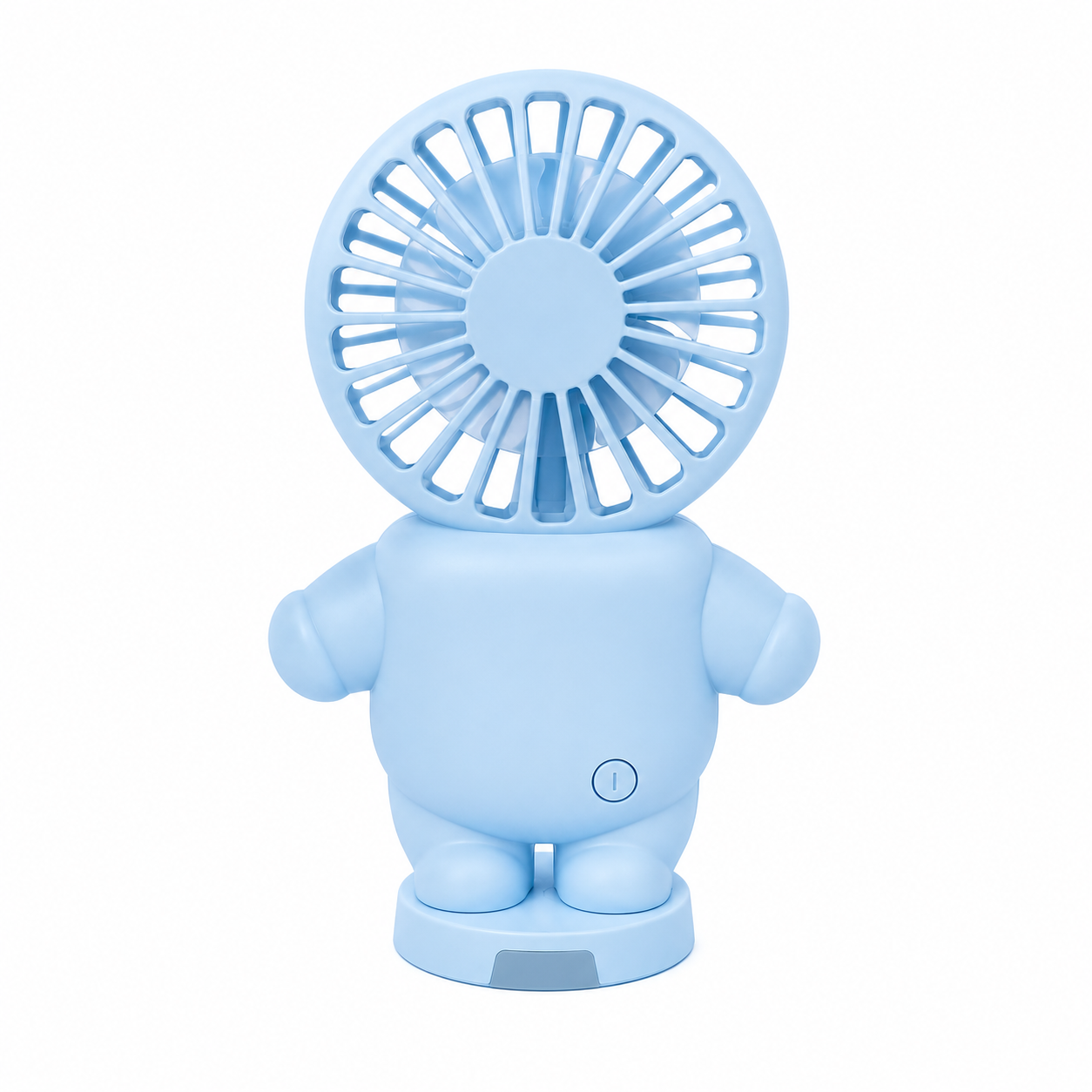 2-In-1 Rechargeable Handheld Fan With Phone Stand