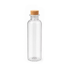 22 Oz Tritan Water Bottle With Cork Lid