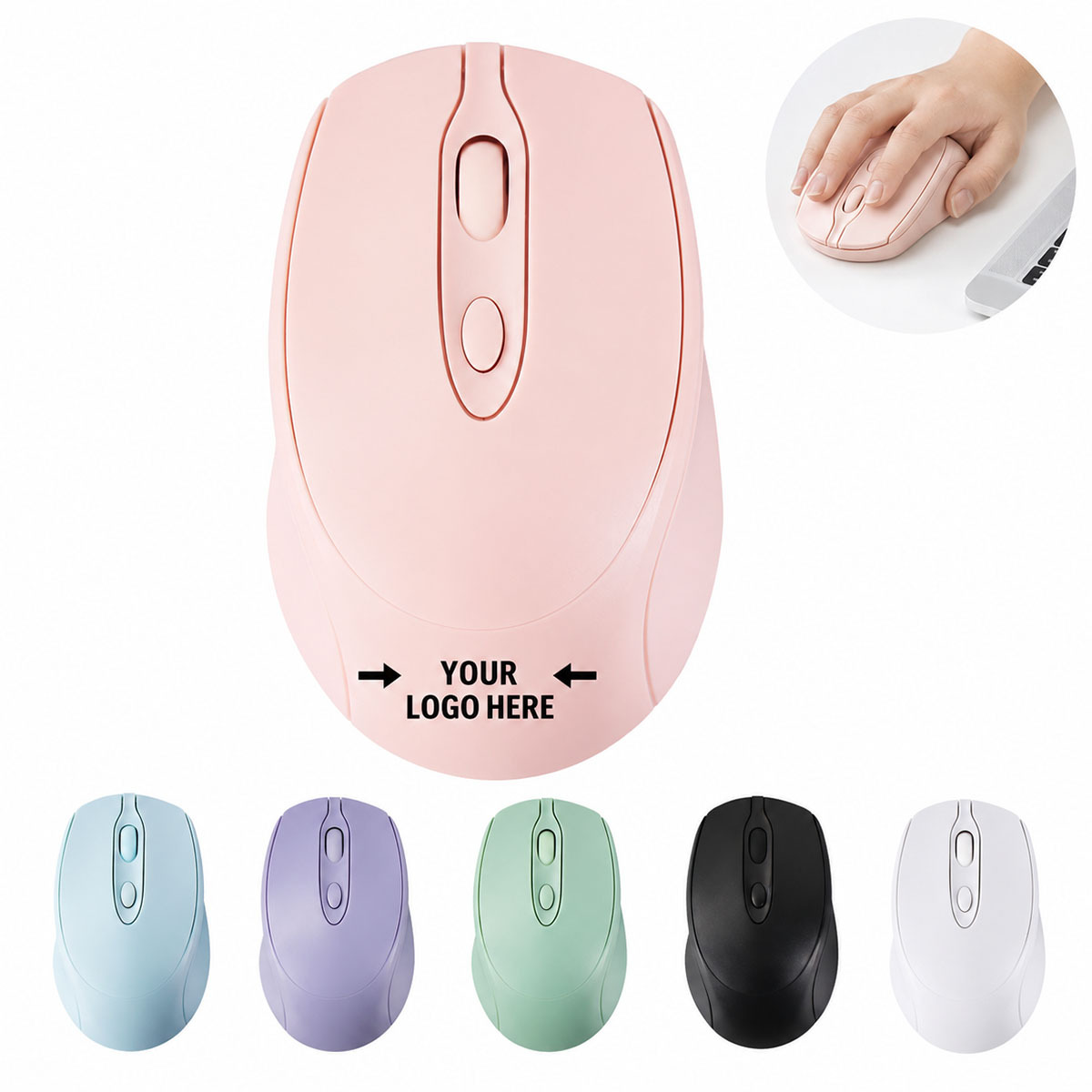 2.4GHz Wireless Rechargeable Silent Mouse