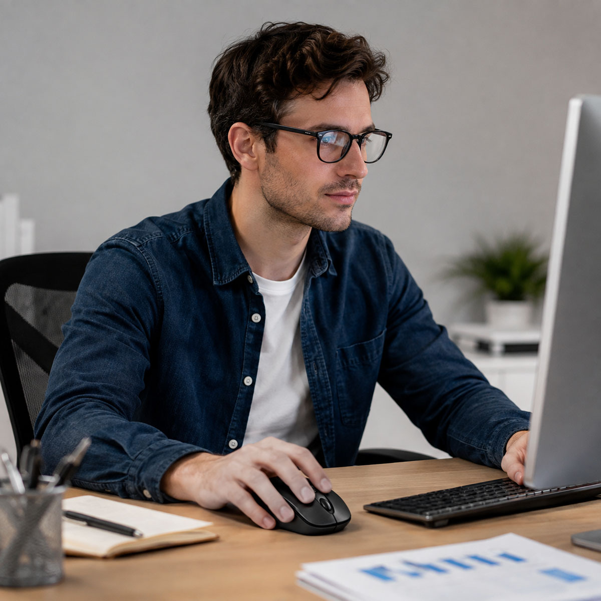 2.4GHz Wireless Rechargeable Silent Mouse