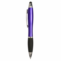 3-In-1 LED Light-Up Stylus Ballpoint Pen