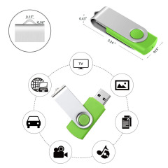 8GB Classic Swivel USB Drive