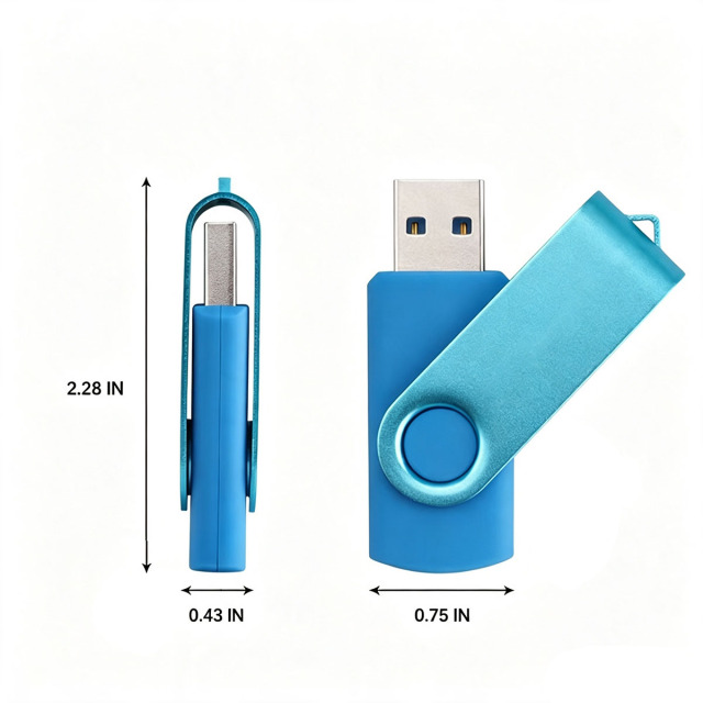8GB Zinc Alloy USB Flash Drive