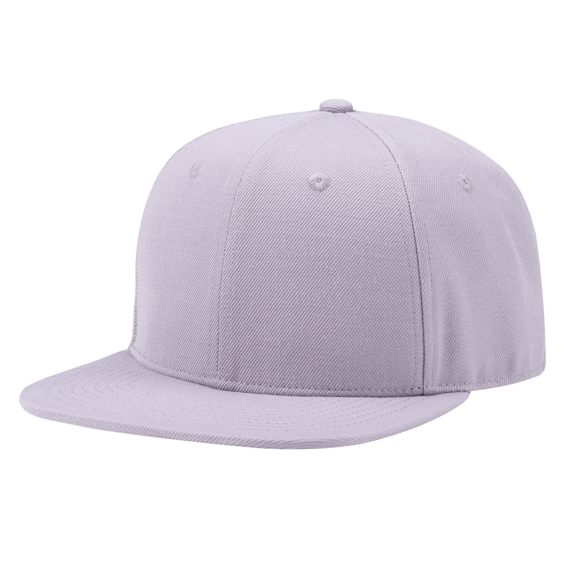 Acrylic Wool Blend Flat Bill Snapback Hat
