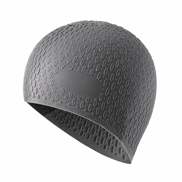 Adult Silicone Swimming Cap for Pool Training and Water Activities