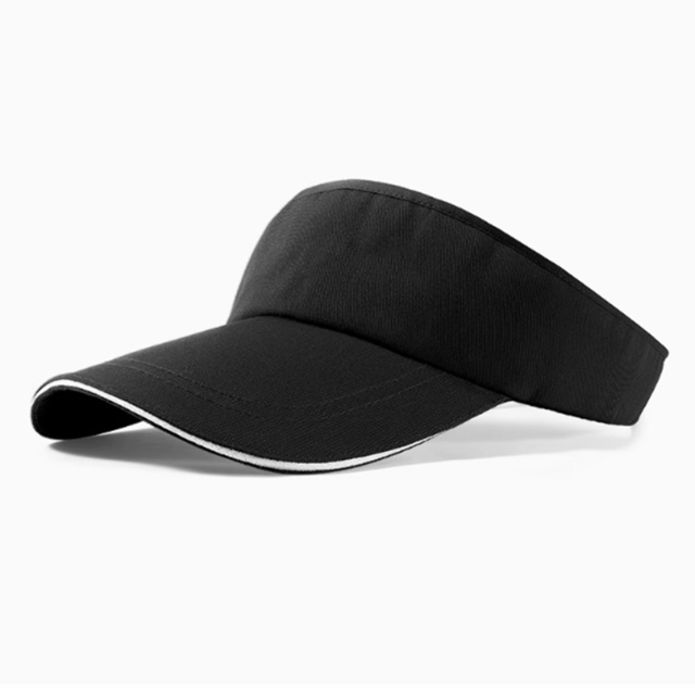 Breathable Adjustable Sun Visor Cap with Color Options