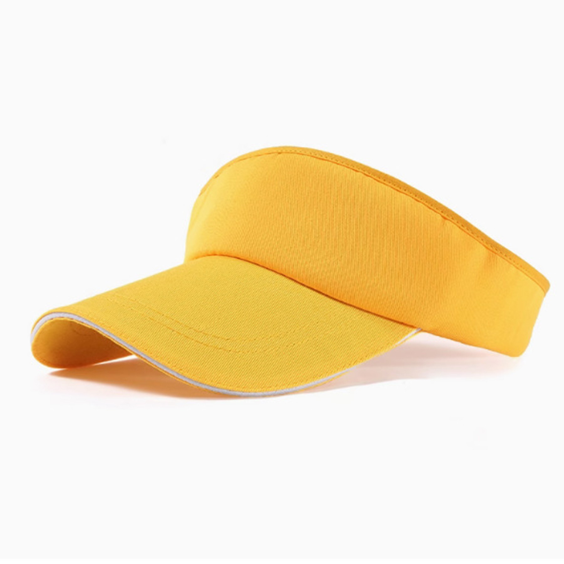 Breathable Adjustable Sun Visor Cap with Color Options